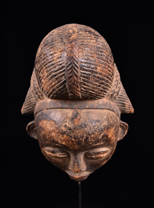 Initiation mask - Wood - Punu - Gabon