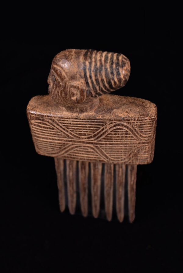 Comb - Wood - Mangbetu - DR Congo