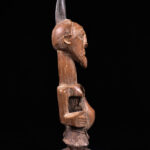 Power Figure - Wood, Horn - Songye - Congo