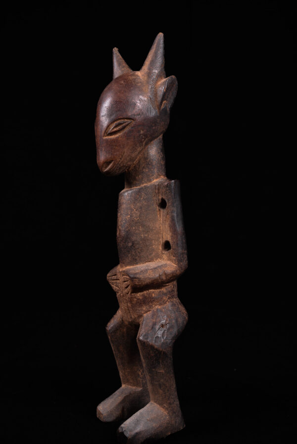 Antelope figure - Baule - Wood - Ivory Coast
