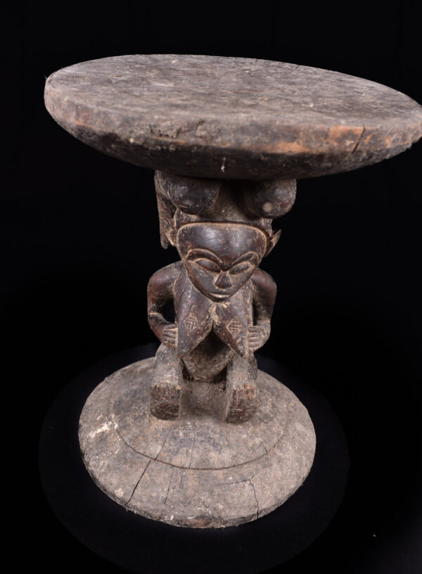 Stool - Wood - Chokwe - DR Congo