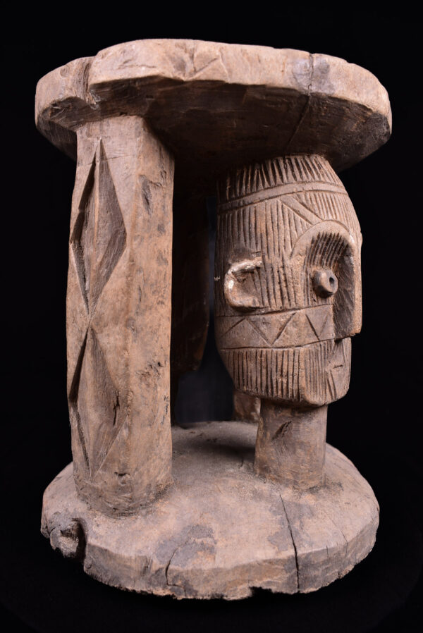 Stool - Wood - Metoko - DR Congo