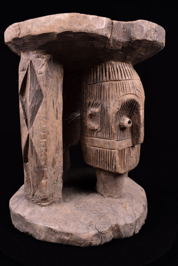 Stool - Wood - Metoko - DR Congo