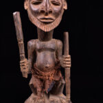 Ancestor figure - Wood - Kusu - DR Congo