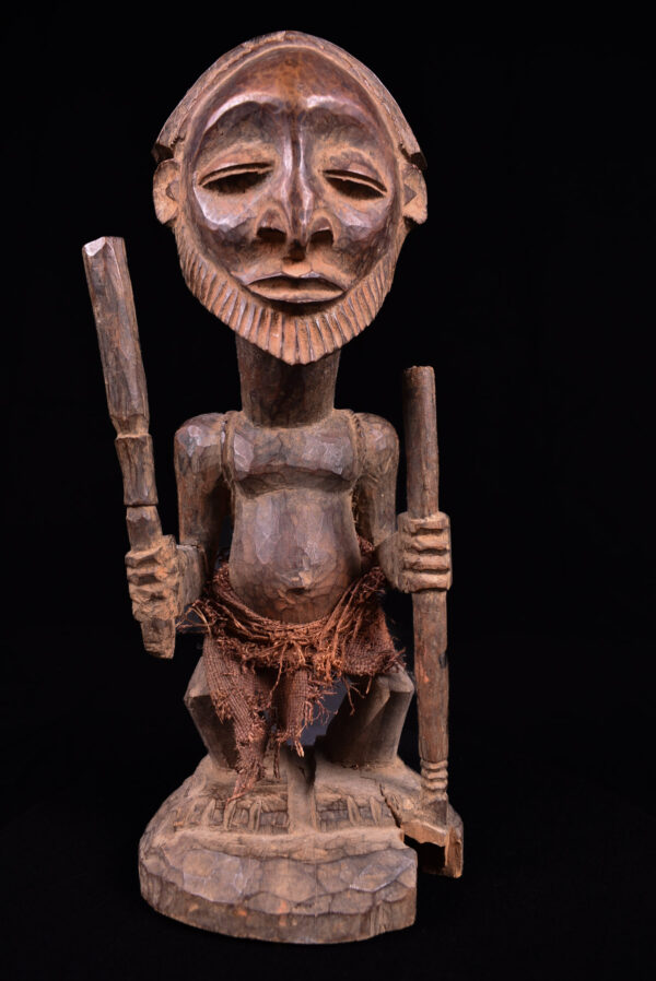 Ancestor figure - Wood - Kusu - DR Congo