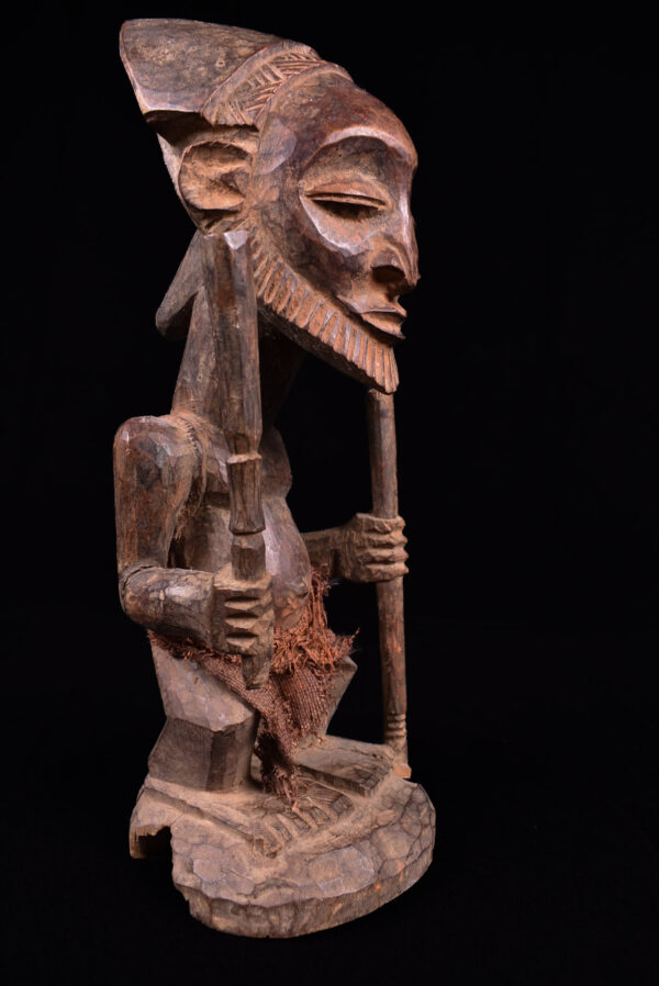 Ancestor figure - Wood - Kusu - DR Congo
