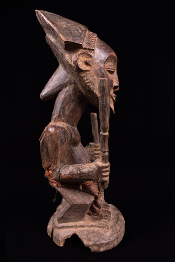 Ancestor figure - Wood - Kusu - DR Congo