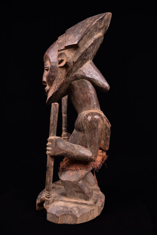 Ancestor figure - Wood - Kusu - DR Congo