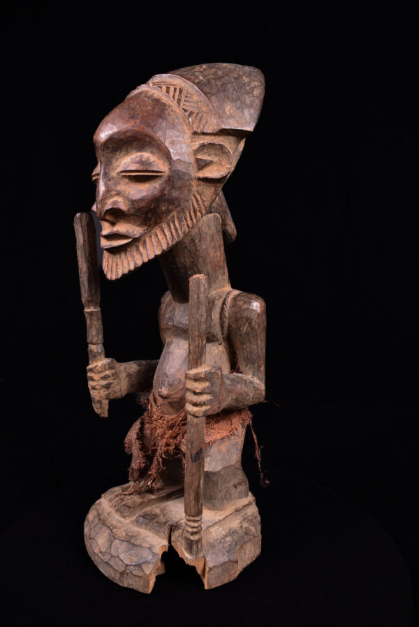 Ancestor figure - Wood - Kusu - DR Congo