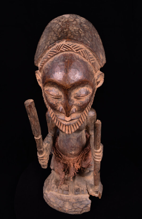 Ancestor figure - Wood - Kusu - DR Congo