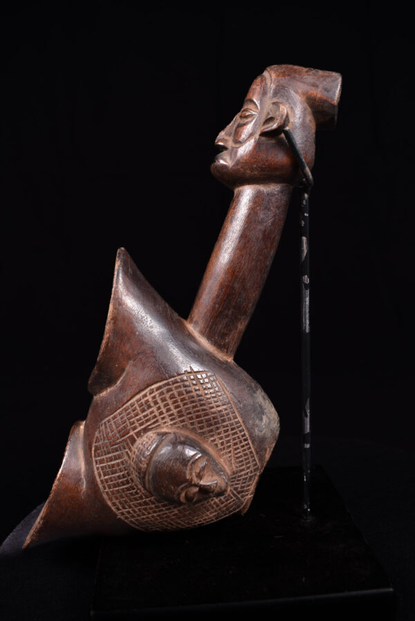 Ceremonial cup - Wood - Suku / Yaka - DR Congo
