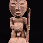 Ancestor figure - Wood - Kusu - DR Congo