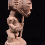 Ancestor figure - Wood - Kusu - DR Congo