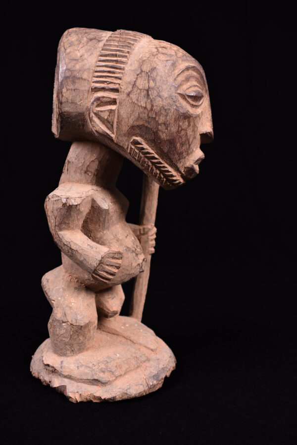 Ancestor figure - Wood - Kusu - DR Congo