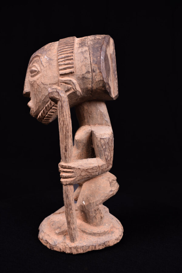 Ancestor figure - Wood - Kusu - DR Congo