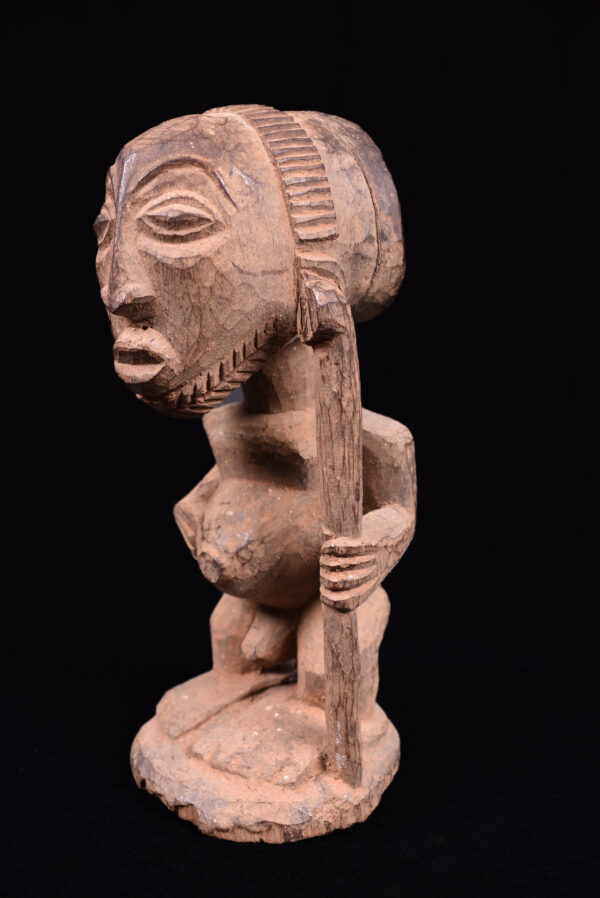 Ancestor figure - Wood - Kusu - DR Congo