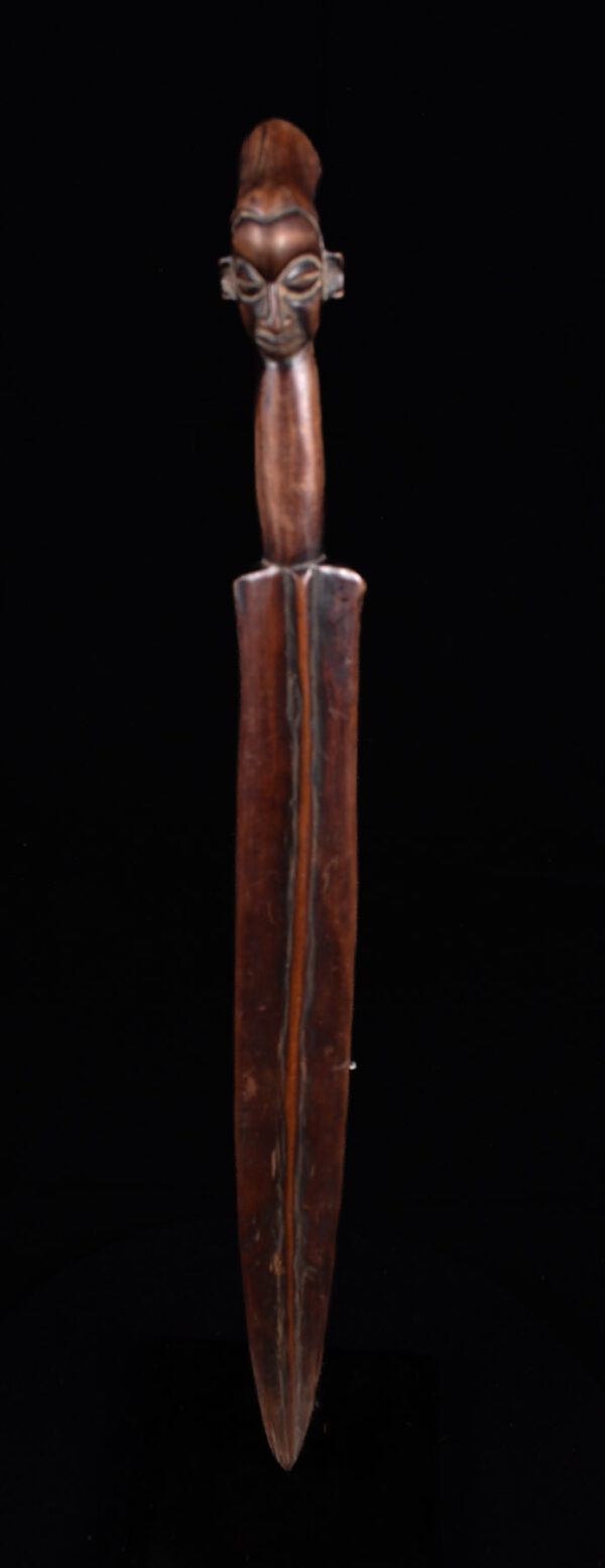 Ceremonial Knife - Wood - Suku - DR Congo