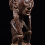 Ancestor figure - Wood - Chokwe - Congo