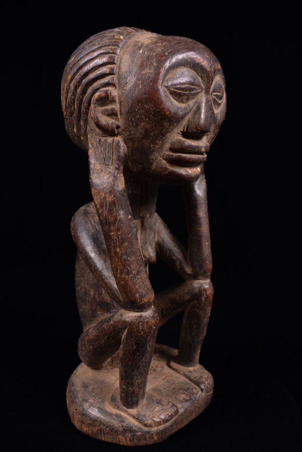 Ancestor figure - Wood - Chokwe - Congo