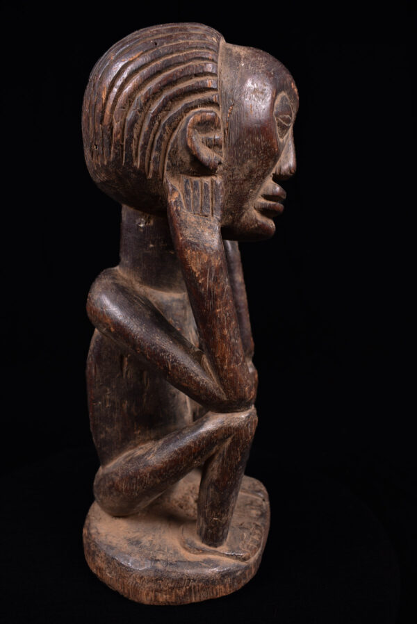 Ancestor figure - Wood - Chokwe - Congo