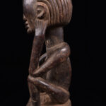 Ancestor figure - Wood - Chokwe - Congo