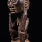 Ancestor figure - Wood - Chokwe - Congo