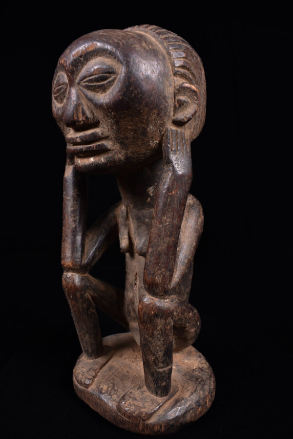Ancestor figure - Wood - Chokwe - Congo