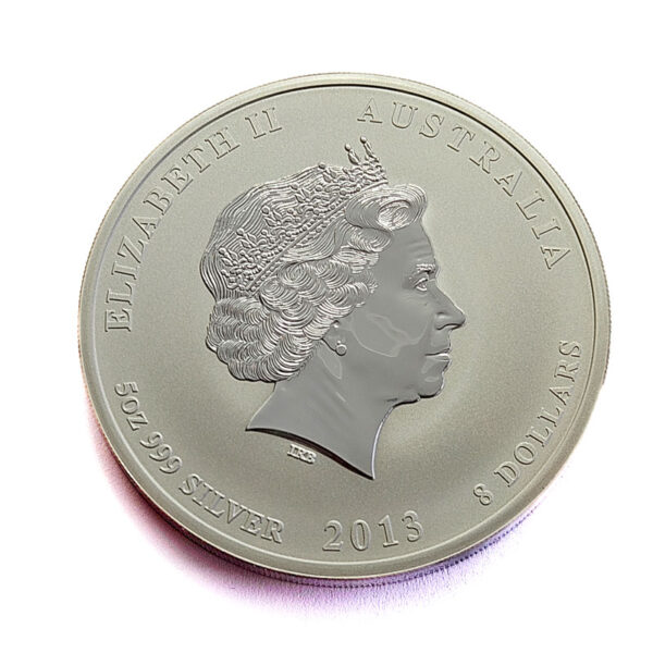 Australia 8 Dollars 2013 Year of the Snake - Elizabeth II