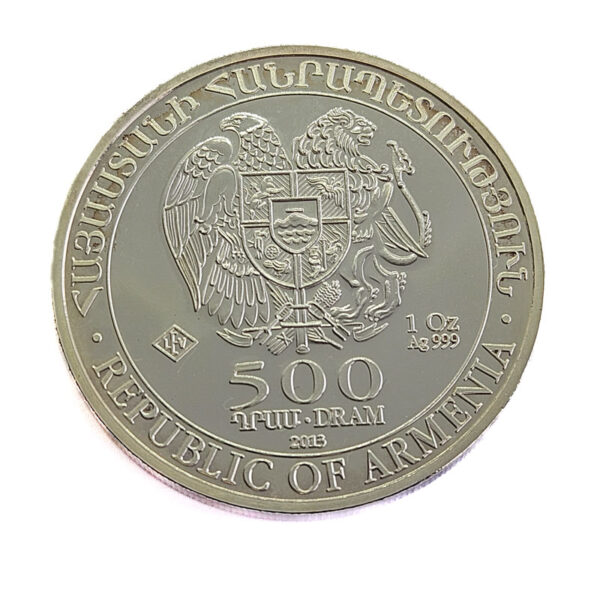 Armenia 500 Dram 2013 Noah's Ark