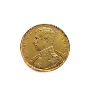 Belgium 20 Francs 1914 (A-version) Albert I