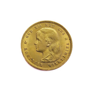 Nederland 10 Gulden 1897 Parels los - Wilhelmina