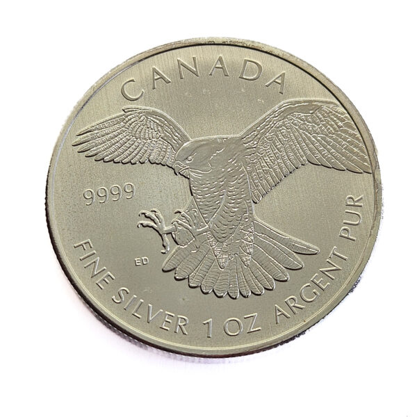 Canada 5 Dollars 2014 Peregrine Falcon - Elizabeth II