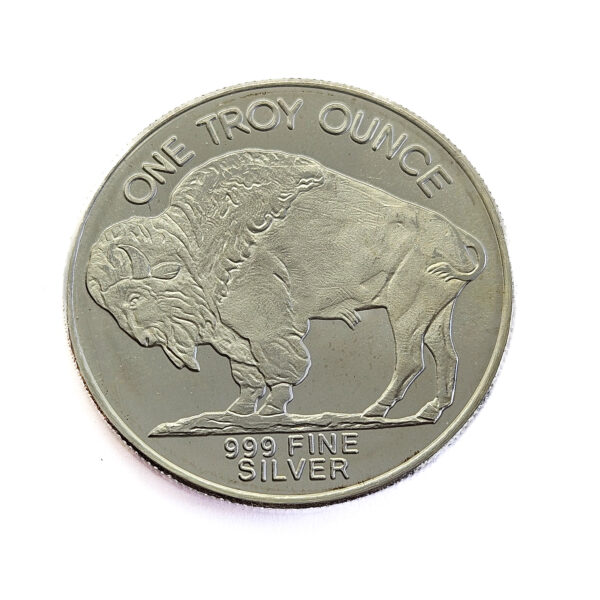 USA 1 Troy Ounce Silver Buffalo - Indian Head