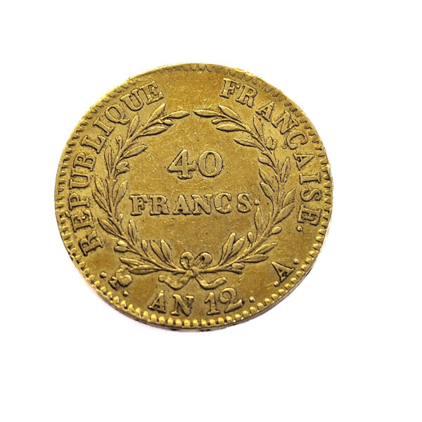 France 40 Francs AN 12-A (1803) Napoleon