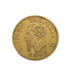 Italy 10 Lire 1863 Vittorio Emanuele II