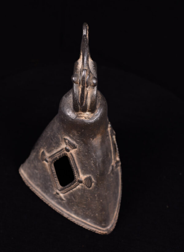 Messenger bell - Bronze - Lobi - Burkina Faso