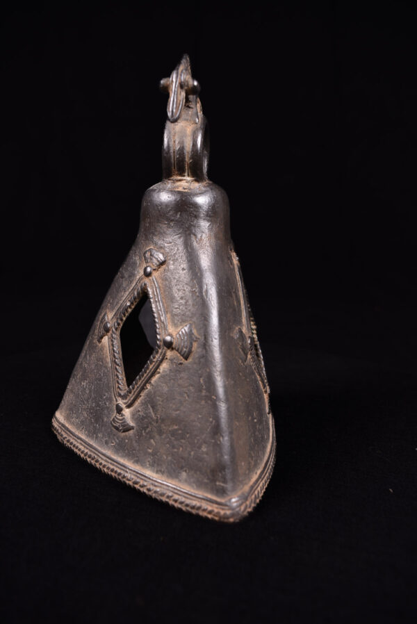 Messenger bell - Bronze - Lobi - Burkina Faso