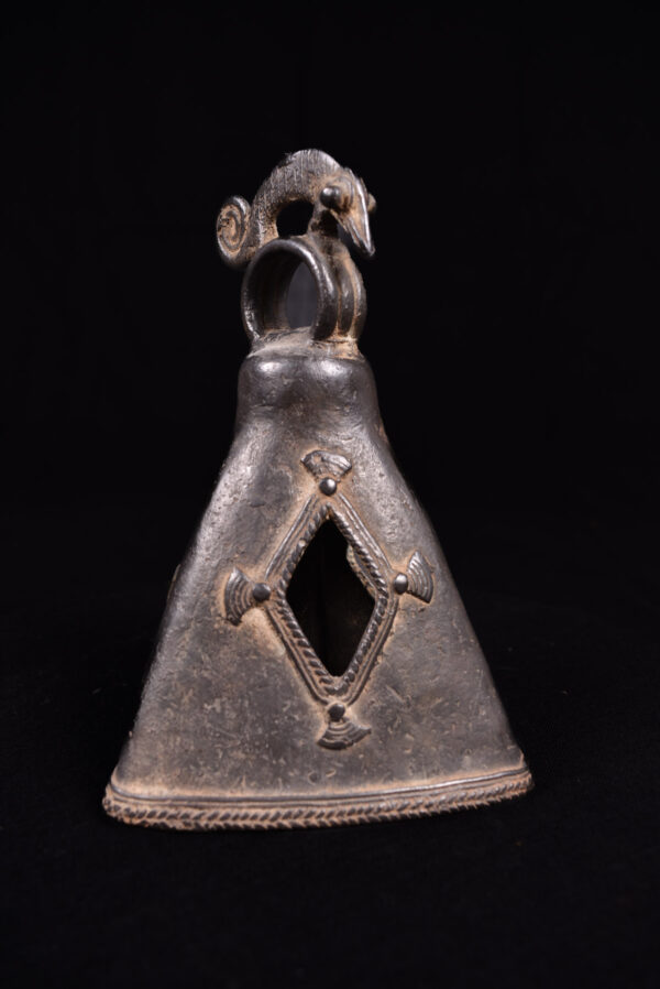 Messenger bell - Bronze - Lobi - Burkina Faso