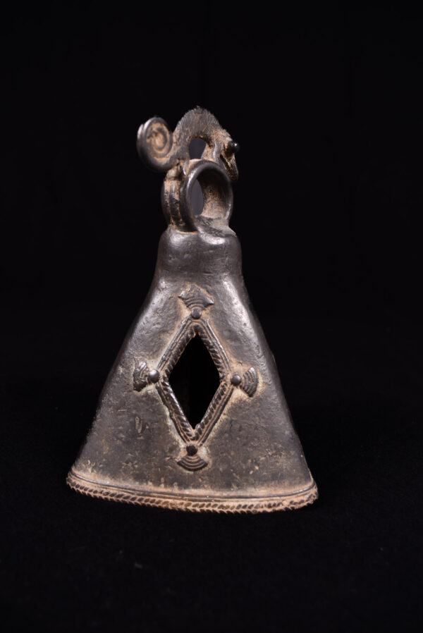 Messenger bell - Bronze - Lobi - Burkina Faso