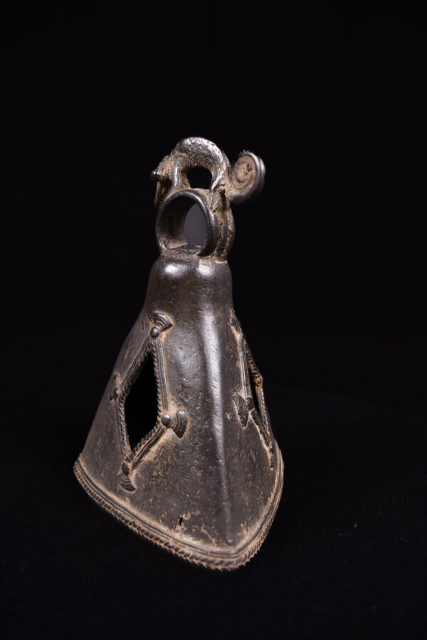 Messenger bell - Bronze - Lobi - Burkina Faso