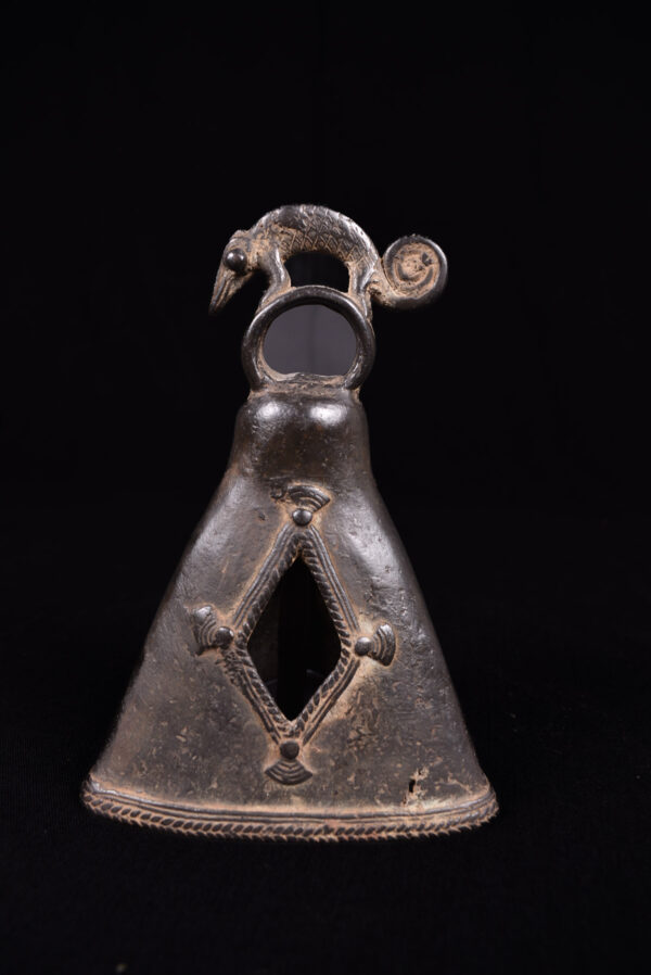 Messenger bell - Bronze - Lobi - Burkina Faso