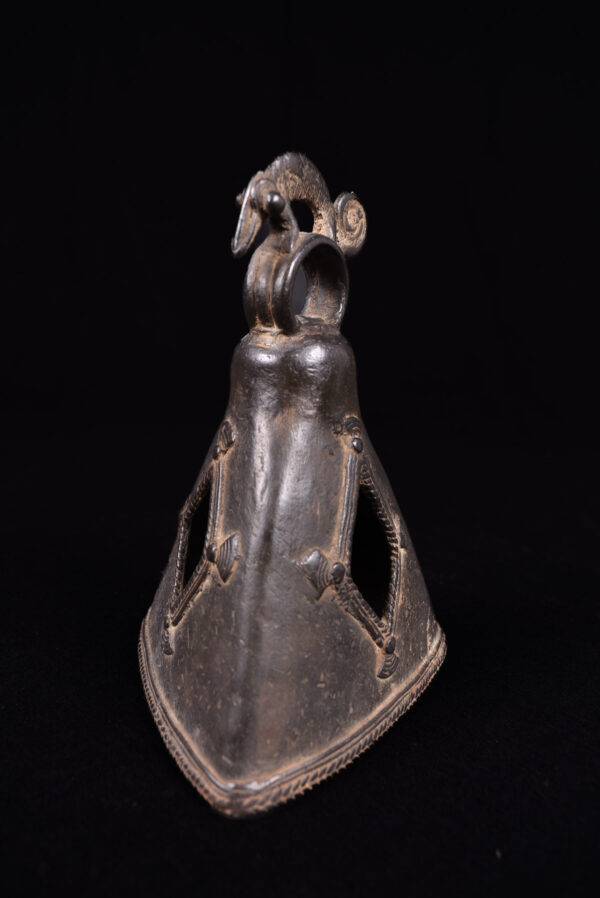 Messenger bell - Bronze - Lobi - Burkina Faso