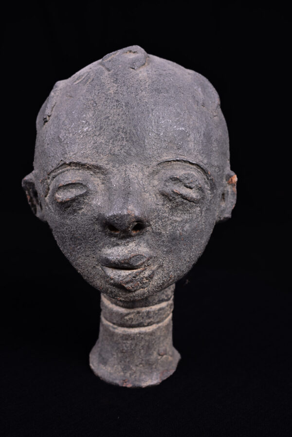 Memorial Head - Terracotta - Akan- Ghana