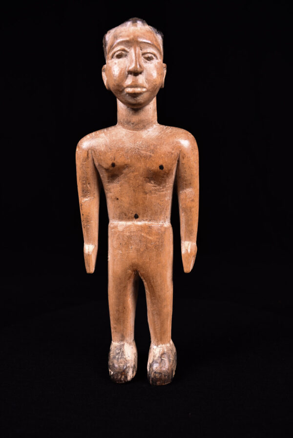 Venavi figure - Wood - Ewe - Togo - Including Book