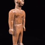 Venavi figure - Wood - Ewe - Togo - Including Book