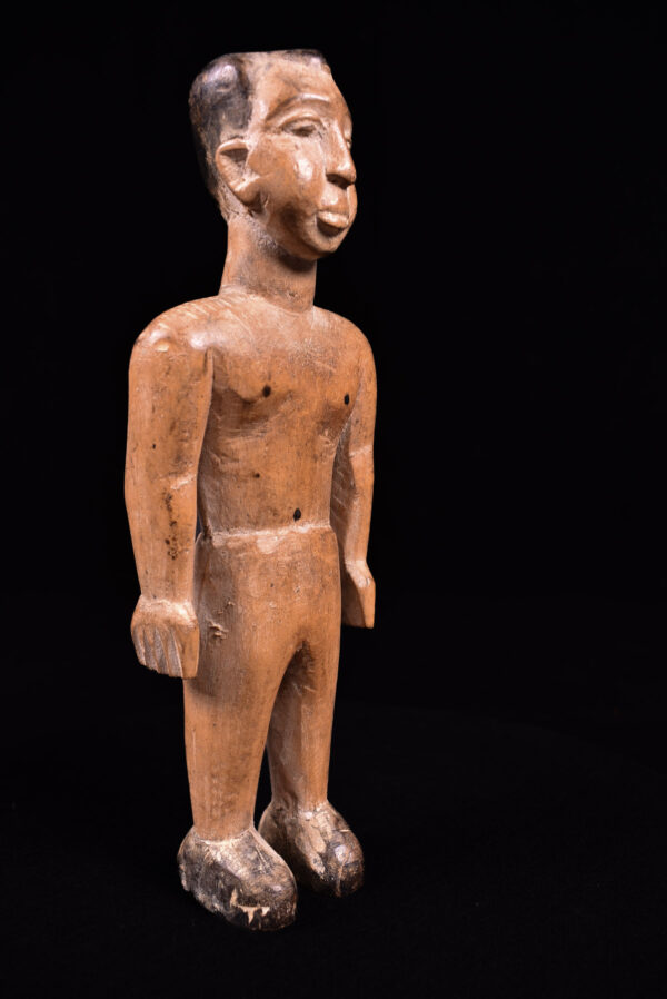 Venavi figure - Wood - Ewe - Togo - Including Book