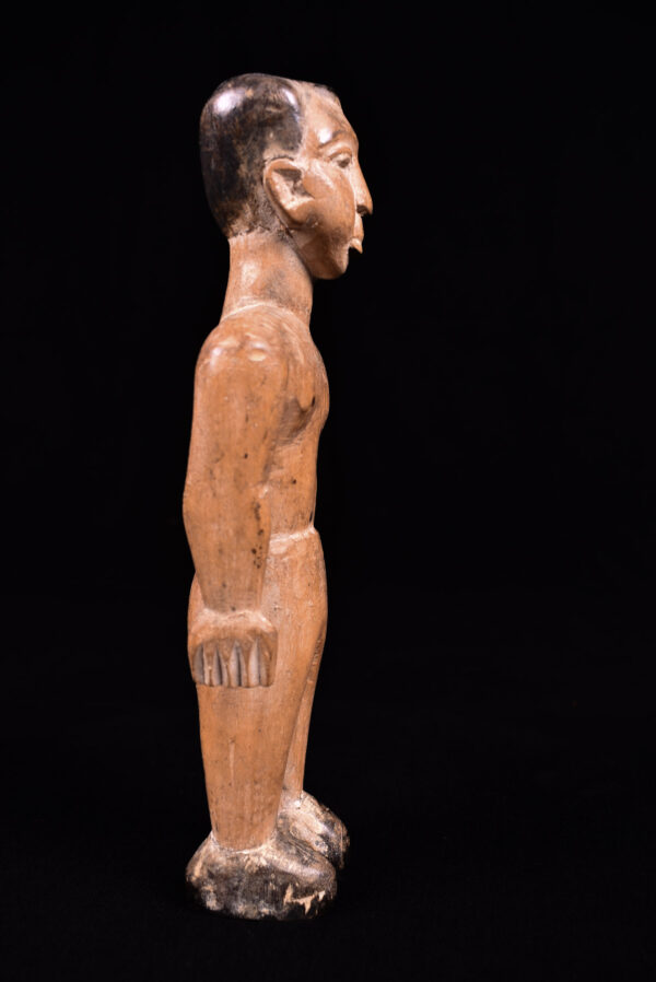 Venavi figure - Wood - Ewe - Togo - Including Book