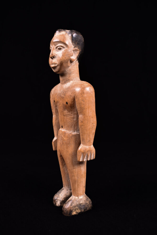 Venavi figure - Wood - Ewe - Togo - Including Book