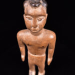 Venavi figure - Wood - Ewe - Togo - Including Book