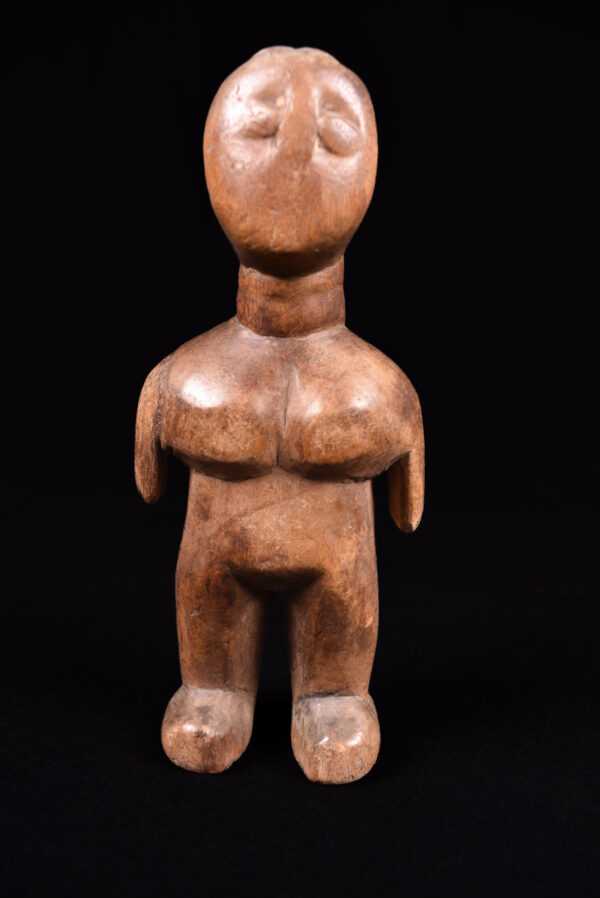 Venavi figure - Wood - Ewe - Togo - Including Book